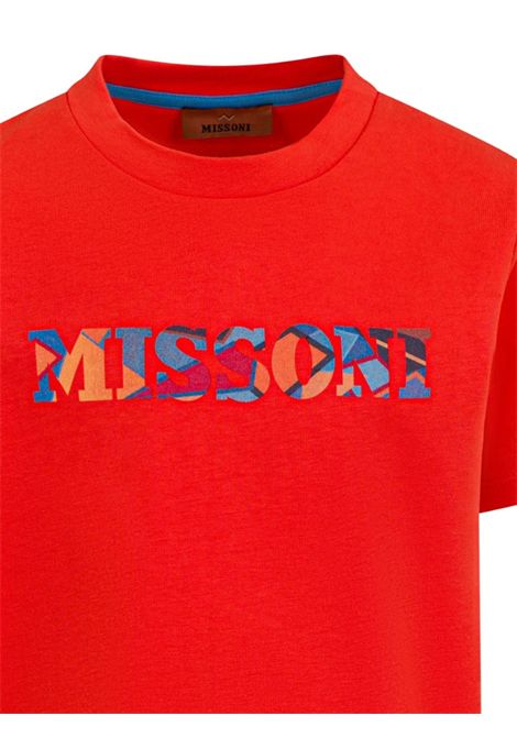 T-shirt con stampa MISSONI KIDS | MY8P41 Z3672426